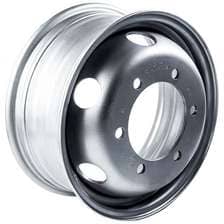 Колесный диск Hartung Бычок 6.5х16/6х205 D161 ET123 серебристый